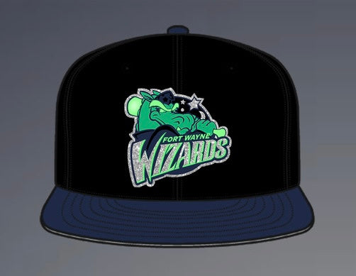 Fort Wayne Wizard 59Fifty Fitted Hat BLK/NAVY