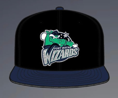 Fort Wayne Wizard 59Fifty Fitted Hat BLK/NAVY