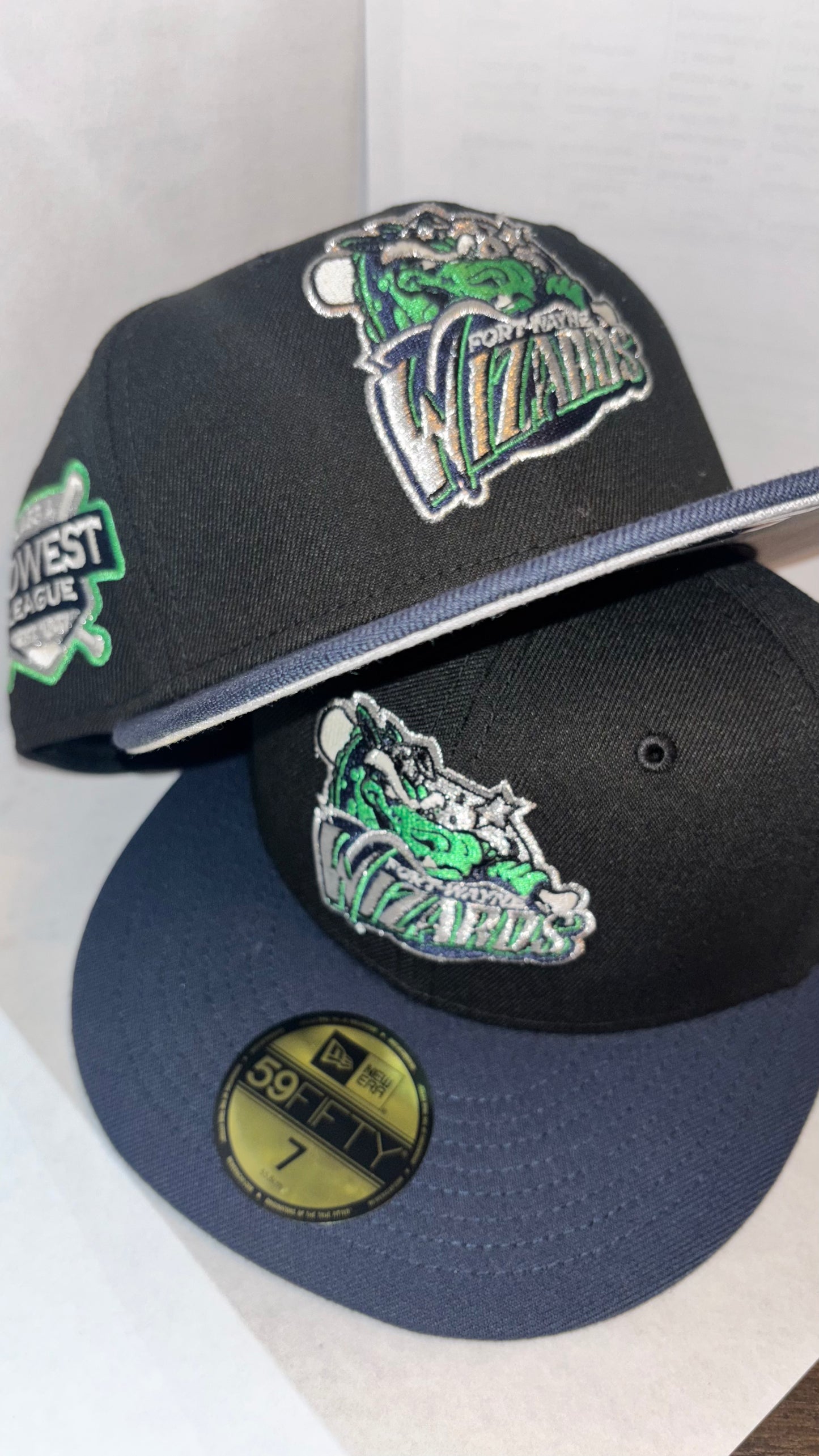 Fort Wayne Wizard 59Fifty Fitted Hat BLK/NAVY