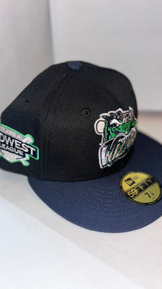 Fort Wayne Wizard 59Fifty Fitted Hat BLK/NAVY